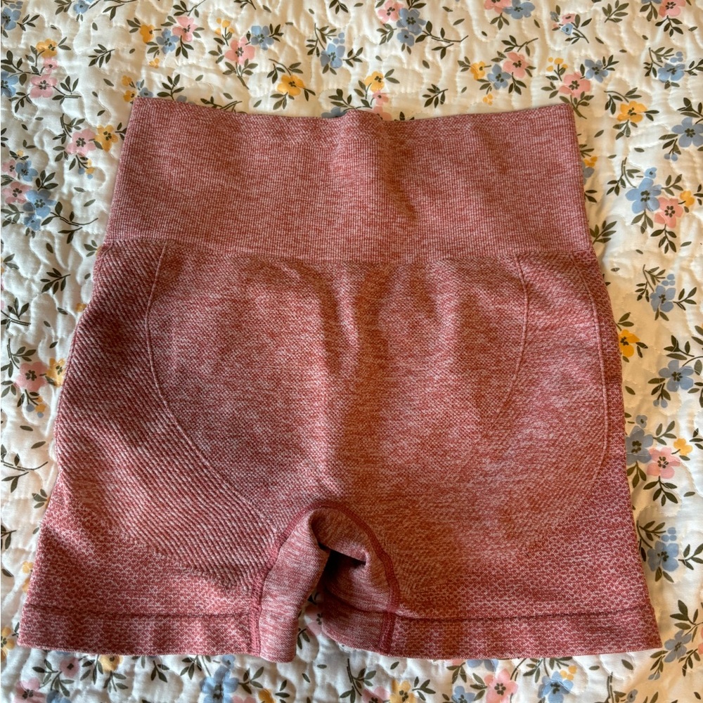 Source Unknown Red Bike Shorts with Stretchy Fit